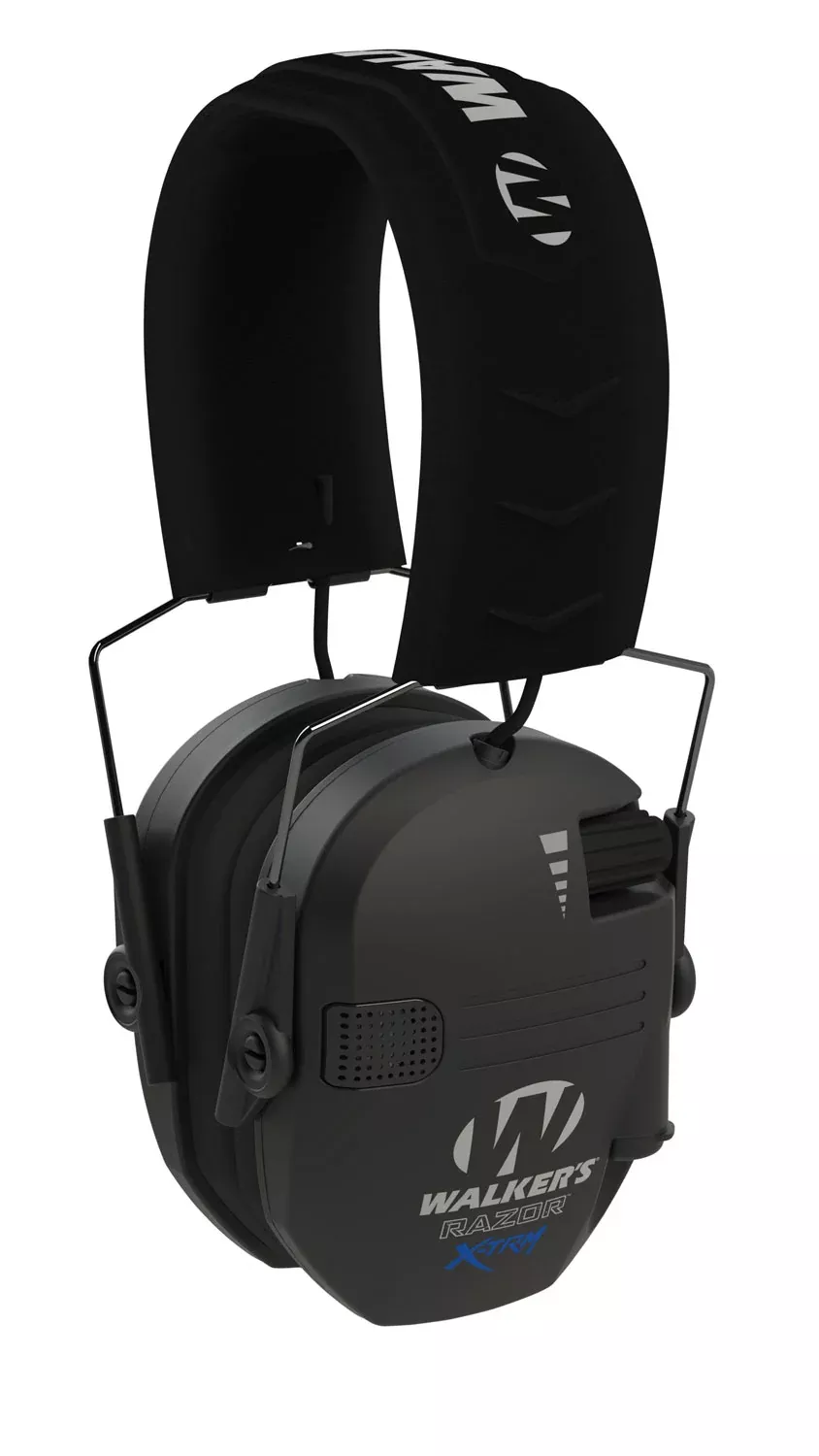 Walker's GWPXDRSEM Razor X-TRM Digital Electronic Muff 21 dB Over the Head Black Polymer