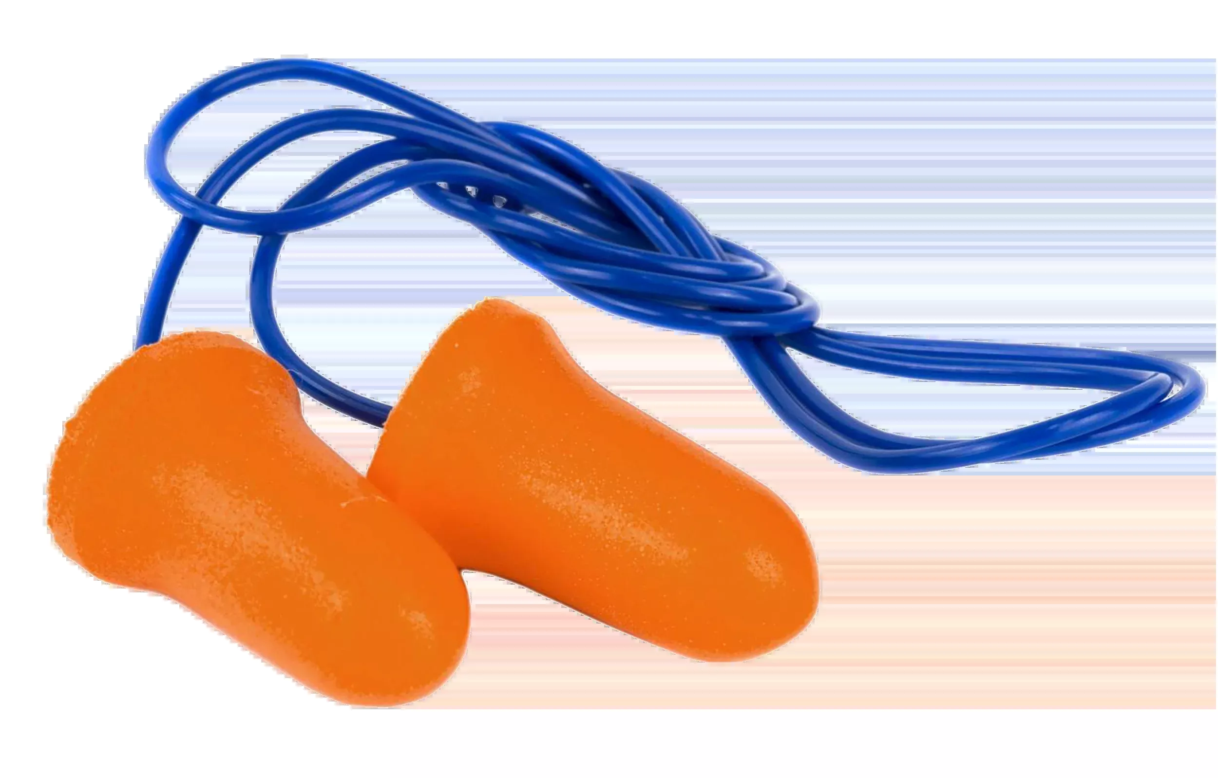 Walkers Game Ear Corded Foam Ear Plugs 32 dB NRR In The Ear Orange/Blue - 50 Pair