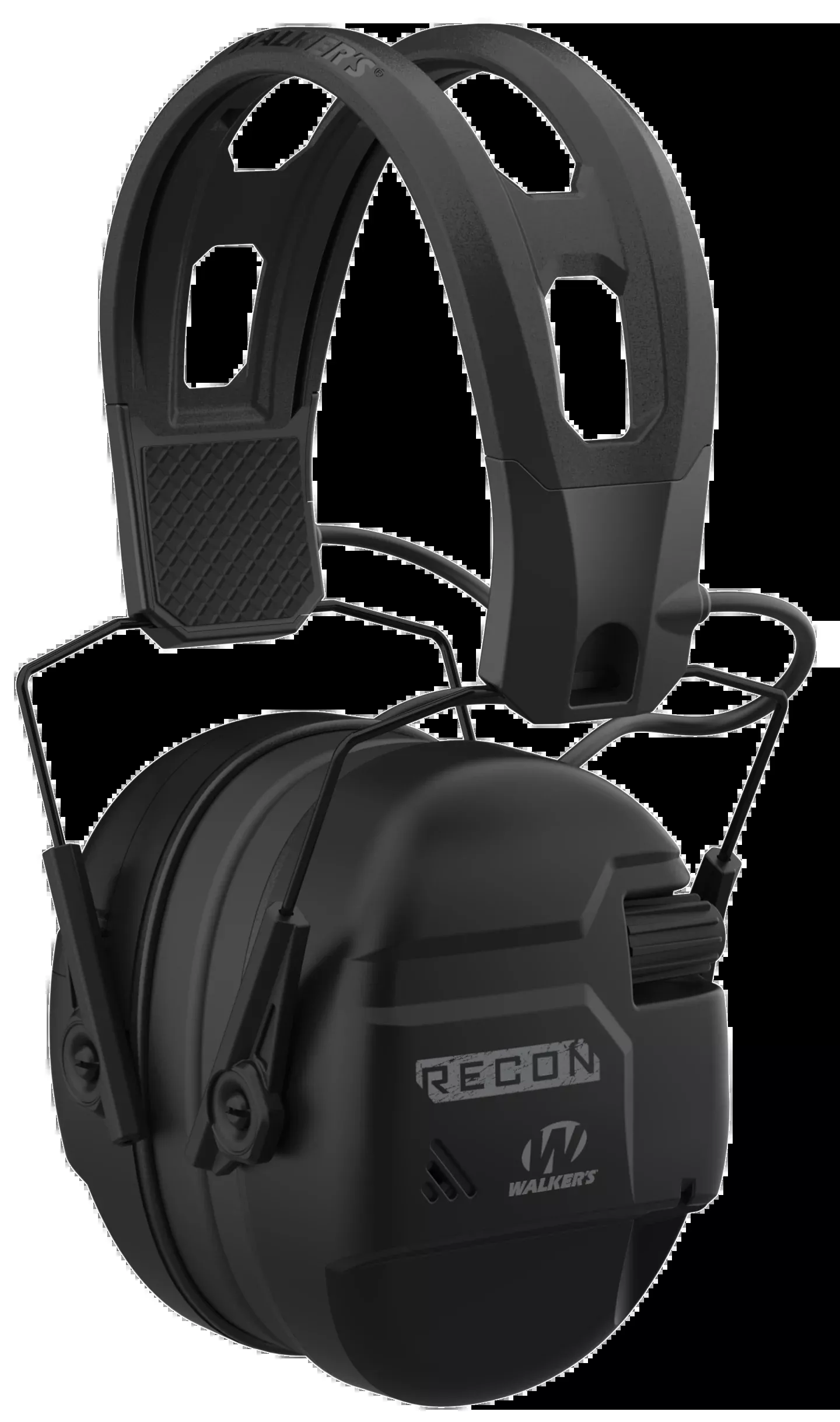 Walkers Game Ear Recon Digital Muff 26 dB Over the Head Black