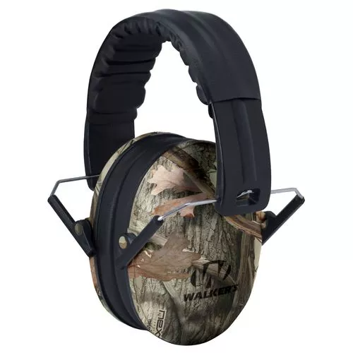 Walkers GWPFKDMCAMO Passive Baby & Kid Folding Earmuff Camo