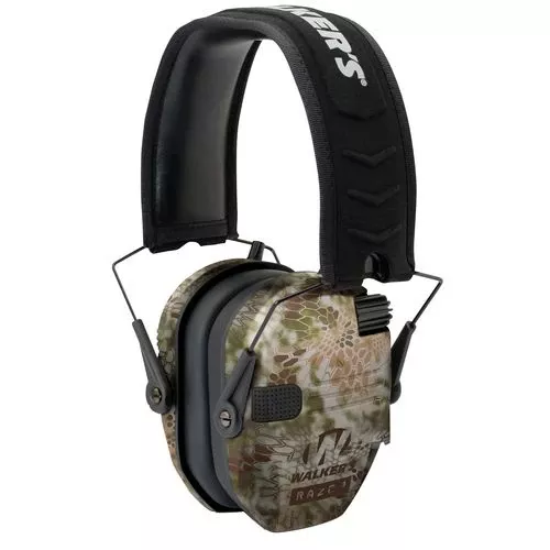 Walkers GWPRSEMKPT Razor Slim Electronic Earmuff 23 dB Kryptek Highlander