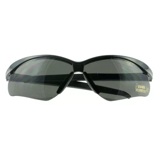 Walkers GWPSGLSMK Shooting Glasses Crosshair Smoke Gray Polycarbonate Lens Black Frame 1 Pair