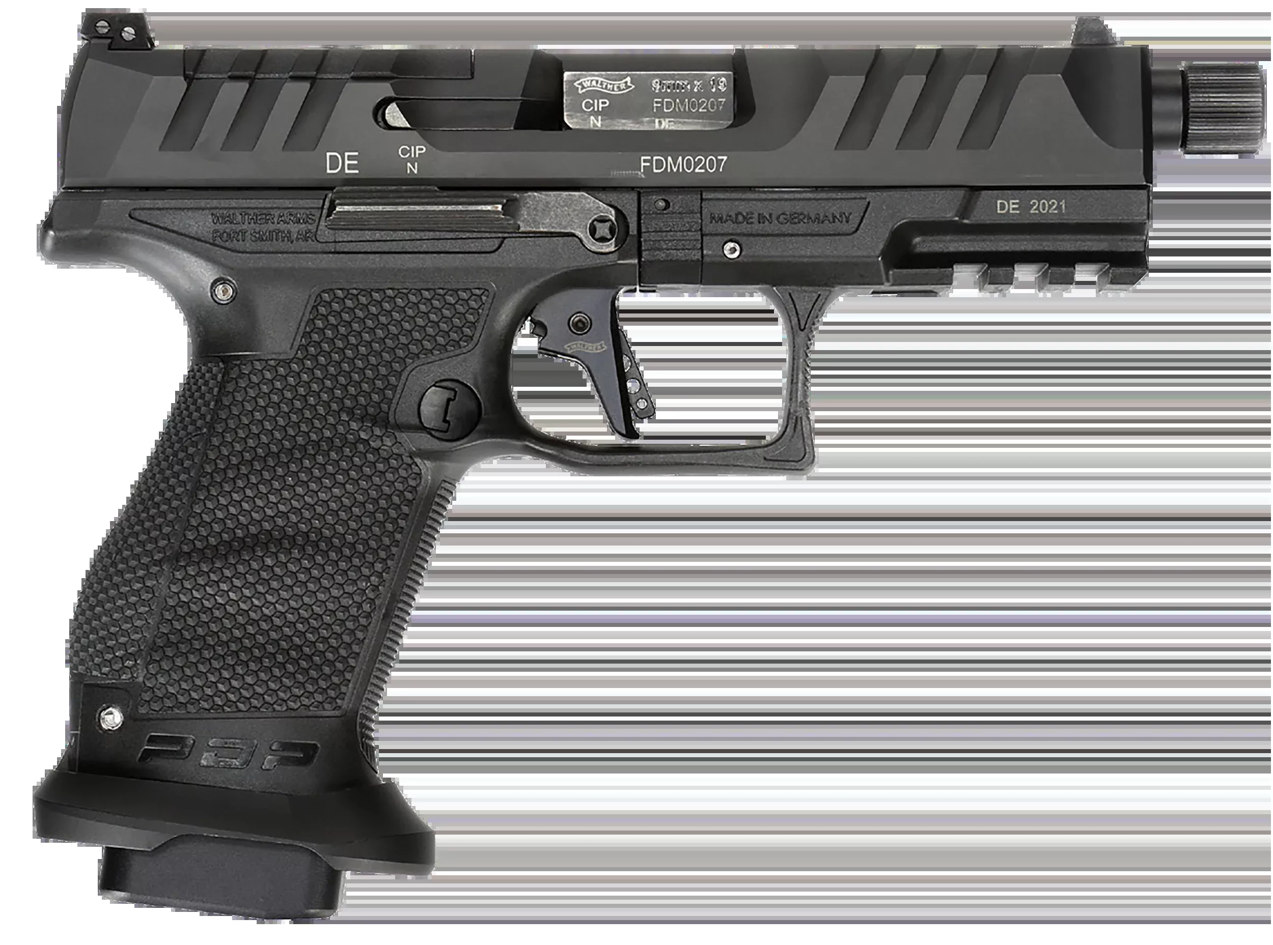 Walther Arms PDP Compact Pro SD 9mm Luger 4.60" 10+1 Striker-Fired Pistol