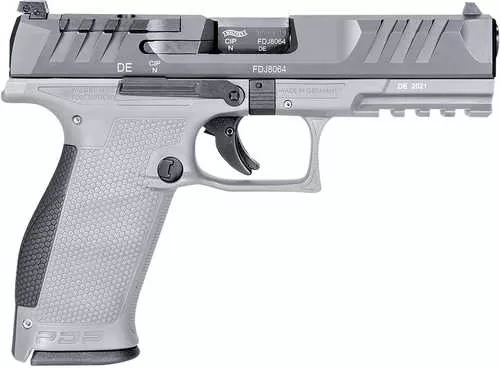 Walther Arms PDP Optics Ready Full Size Semi-Auto Pistol 9mm Luger 4.5" Barrel (1)-18Rd Magazine Adjustable Sights Black/Green Finish