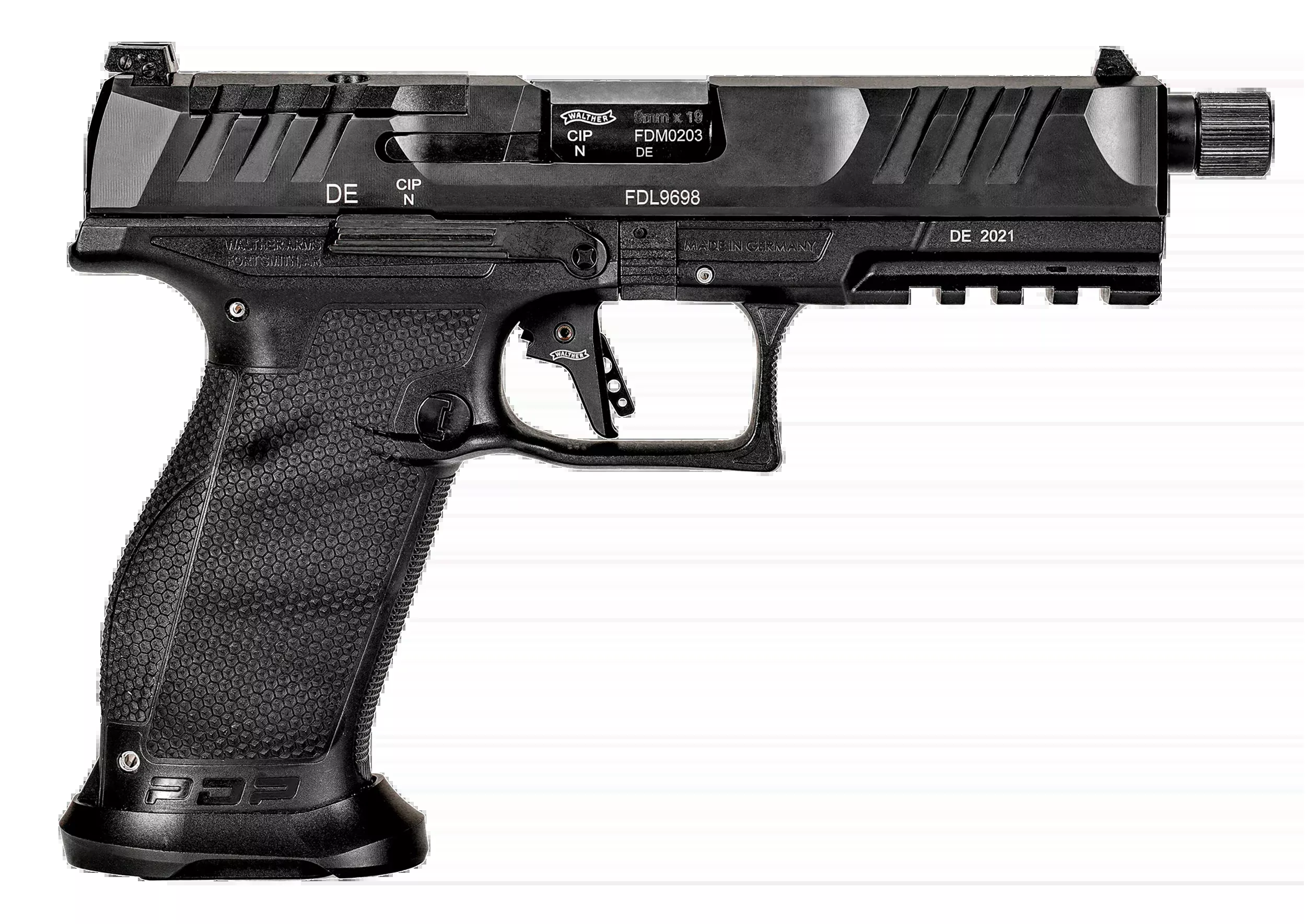 Walther Arms PDP Pro SD 9mm Luger 5.10" 18+1 Semi-Auto Pistol - Threaded Barrel - Optic Ready