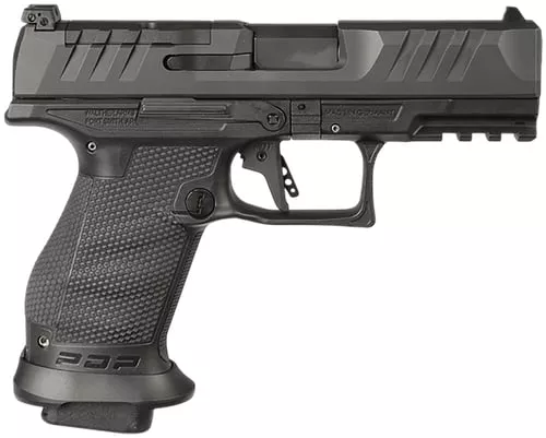 Walther ArmsPDP Pro E Compact Frame 9mm Luger 10+1 4" Optic Ready/Serrated Slide