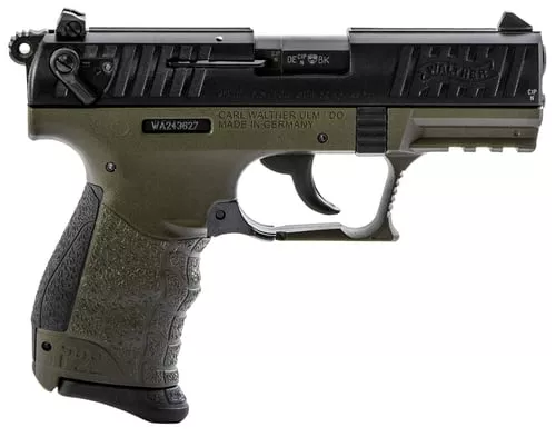 Walther P22Q Pistol22 LR. 3.42 in. Military 10 rd.