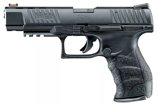 Walther PPQ M2 Pistol22 LR. 5 in. Black 12 rd. Fiber Optic Sight