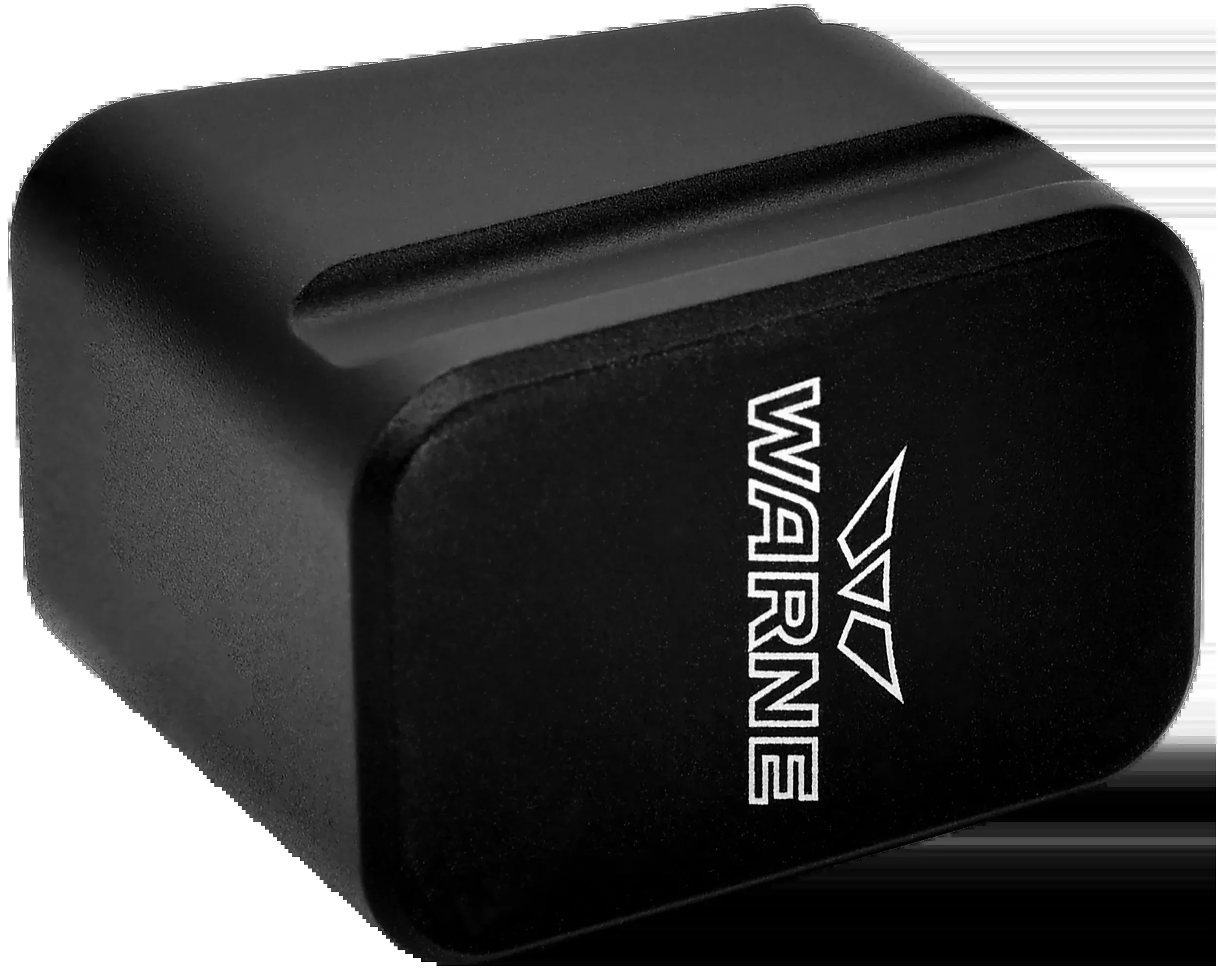 Warne 3126 Magazine Extension Glock 19/23 6061-T6 Aluminum Black - +5rd 9mm Luger / +4rd .40 S&W