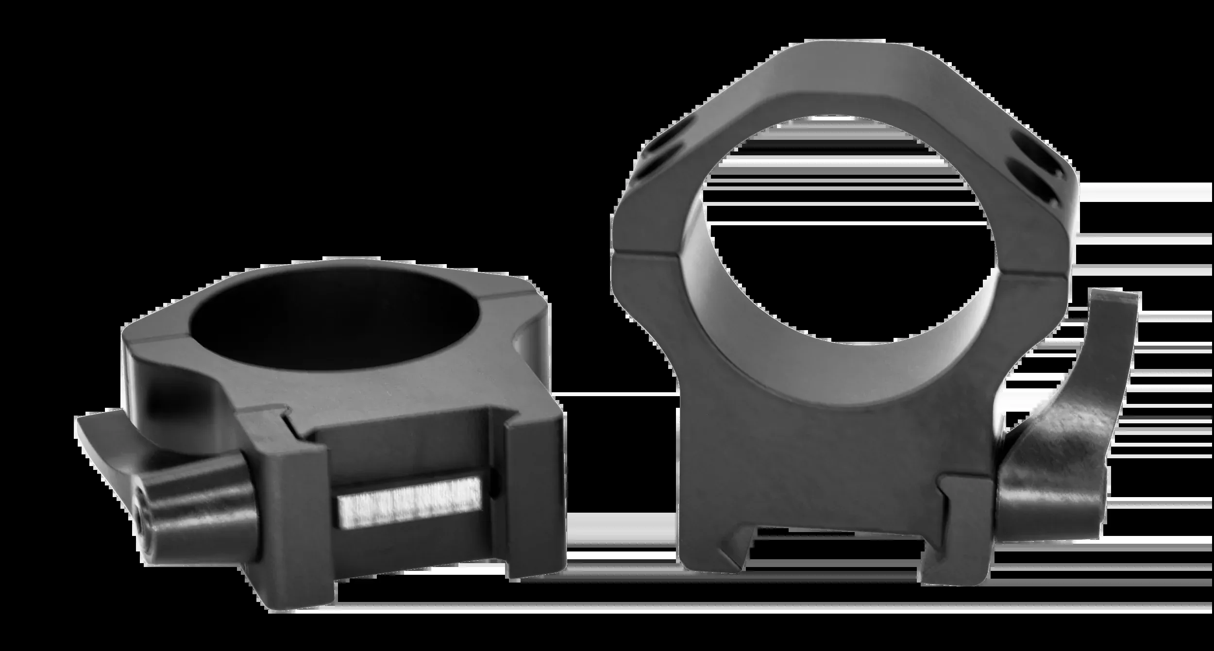 Warne 522LM Maxima 34mm QD High Matte Scope Rings