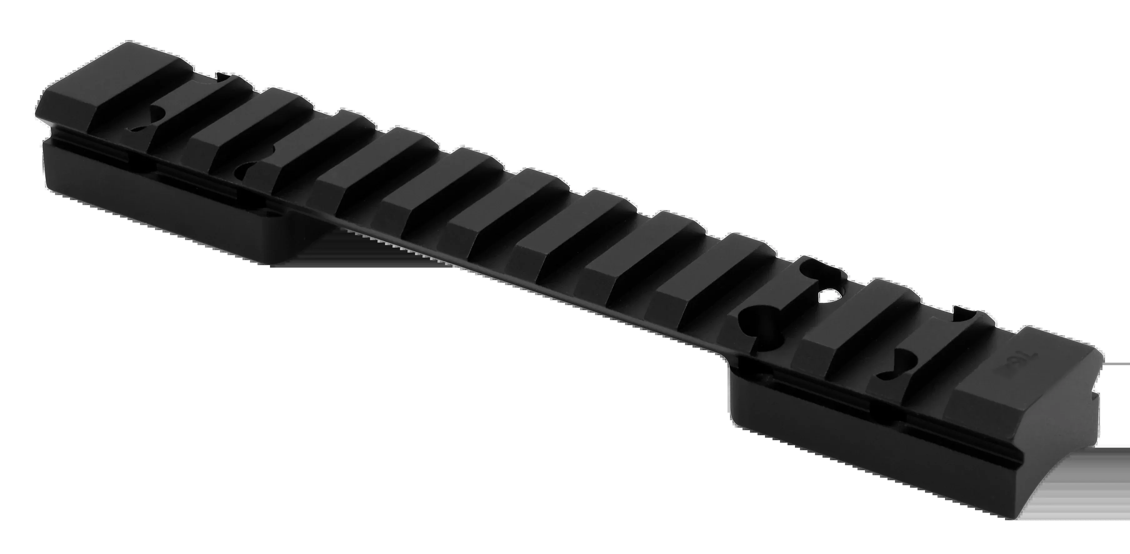 Warne 7641M Mountain Tech Tactical Rail Black Anodized Aluminum Browning X-Bolt Short Action - 0 MOA