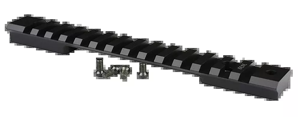 Warne 765020MOA Mountain Tech Tactical Rail Black Anodized Aluminum Howa 1500/Weatherby Vanguard Short Action - 20 MOA
