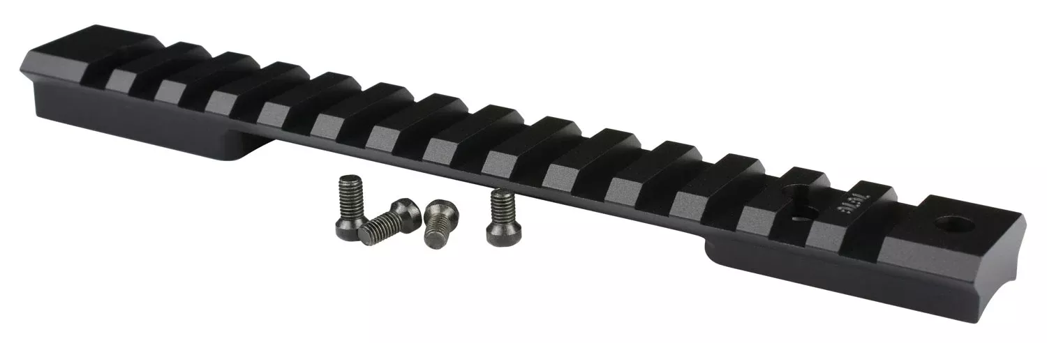 Warne 7671M Mountain Tech Tactical Rail Black Anodized Aluminum HS Precision/Bergara Premier/Remington 700 Short Action, 0 MOA