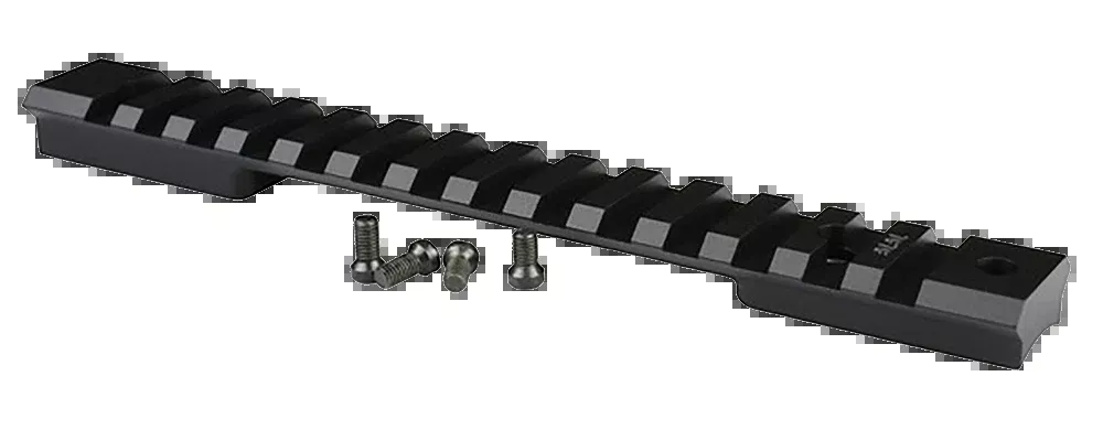 Warne 76T3M Mountain Tech Tactical Rail Black Anodized Aluminum Tikka T3/T3X Short Action 0 MOA