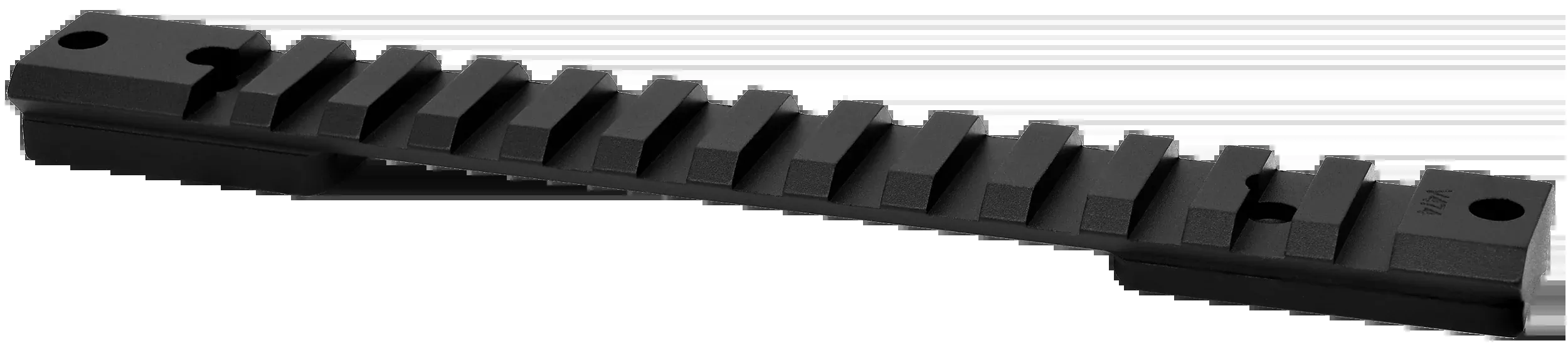 Warne V472M Vapor Bergara Premier/HS Precision/Remington 700 Long Action Picatinny Rail - Black Anodized 0 MOA