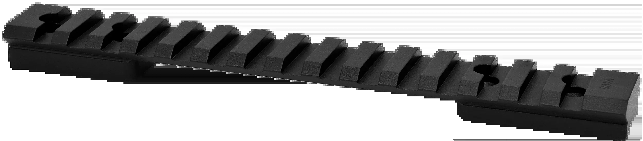 Warne V486M Vapor Picatinny Rail Black Anodized Aluminum Winchester XPR Long Action - 0 MOA