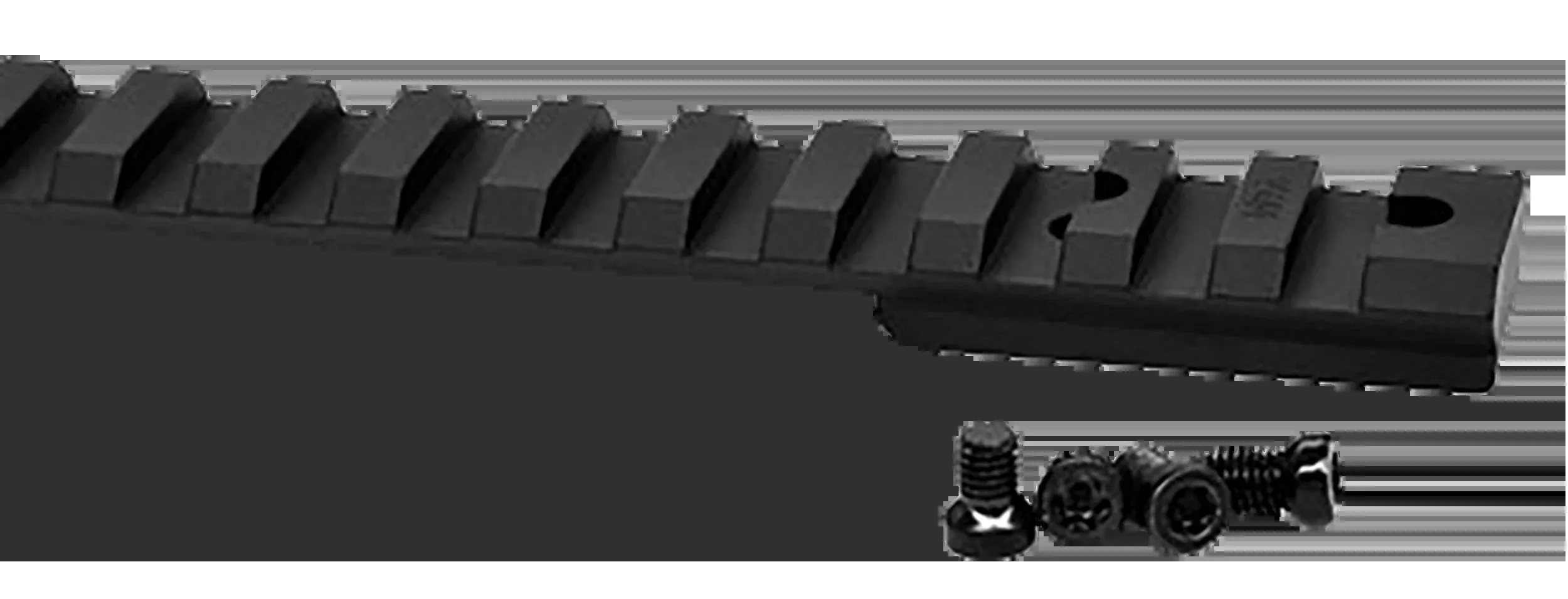 Warne V48820MOA Vapor Picatinny Rail Winchester XPR Short Action 20 MOA - Black Anodized