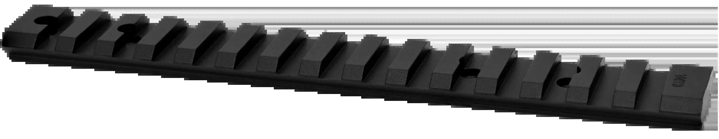 Warne Vapor Picatinny Rail Black Anodized Aluminum Tikka T3/T3x Short Action 20 MOA