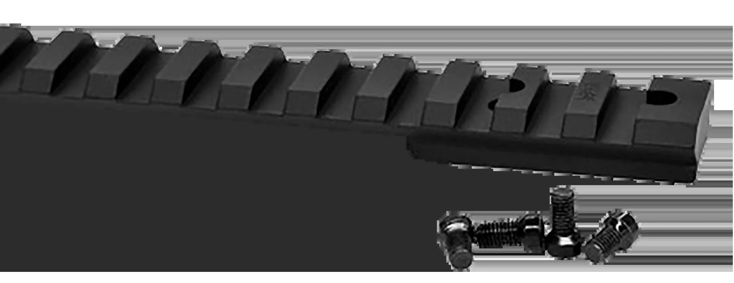 Warne Vapor Picatinny Rail Ruger American Rimfire 15 MOA Black Anodized