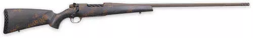 Weatherby Mark V Backcountry 2.0 7mm BC Patriot Brown Cerakote Fluted Barrel/Peak 44 Blacktooth Brown Sponge Pattern Black Carbon Fiber Stock