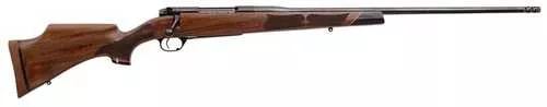 Weatherby Mark V Camilla Deluxe Bolt Action Rifle .240 Magnum 24" Barrel 4 Round Capacity Gloss AA Walnut Stock High Blued Finish