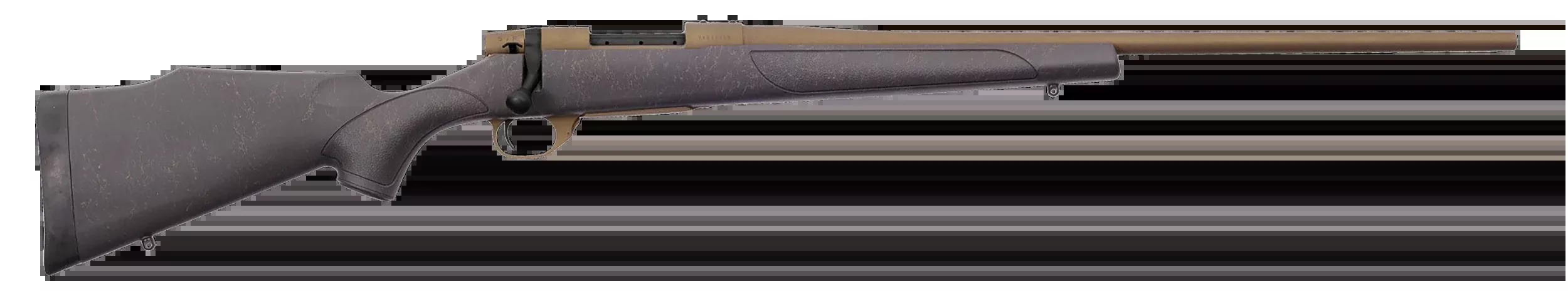 Weatherby Vanguard Weatherguard 22-250 Rem 24" 5+1 Bolt-Action Rifle - Burnt Bronze Cerakote