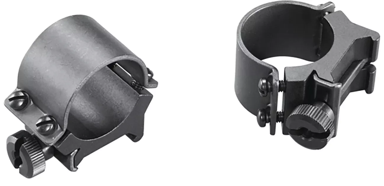 Weaver Mounts 49163 Sure Grip Detachable RingsMatte Black 1" Medium