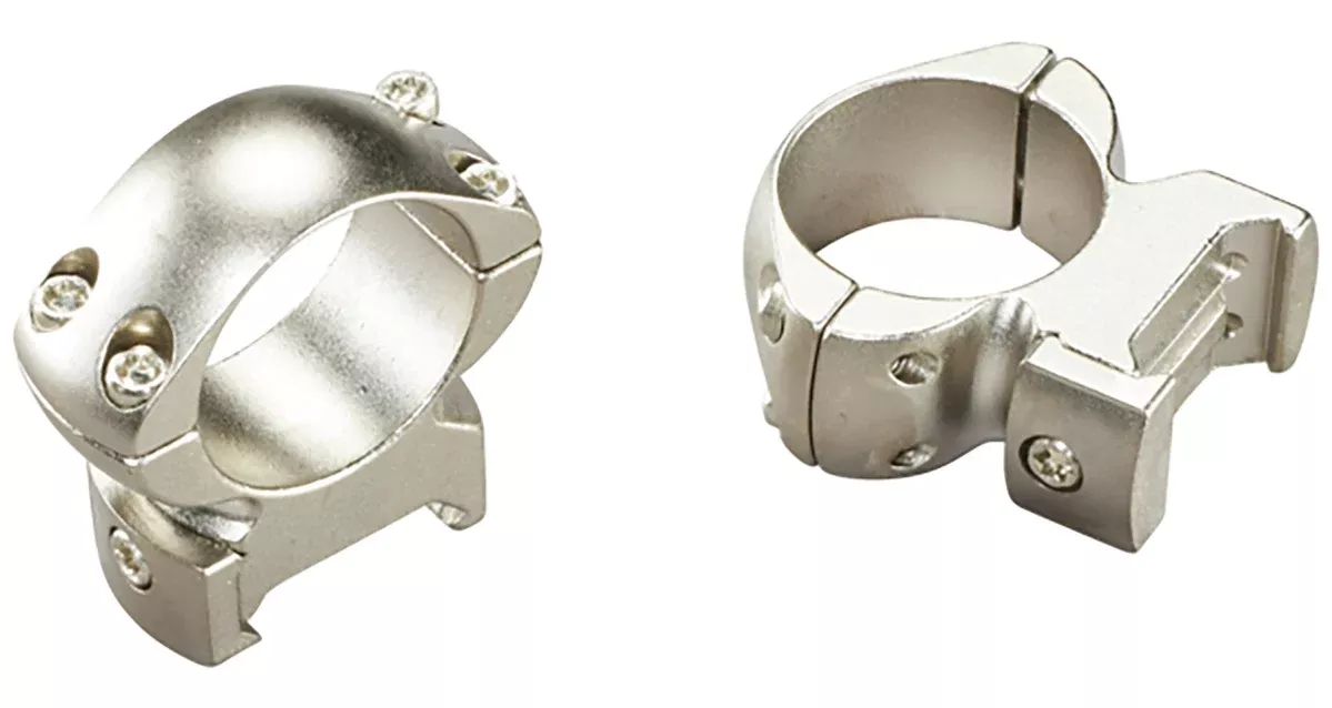 Weaver Mounts 49322 Grand SlamSilver 1" High