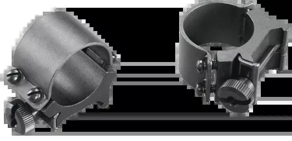 Weaver Mounts Sure Grip Detachable Scope Rings, 1 inch Medium, Matte Black, Quick-Detach 49163