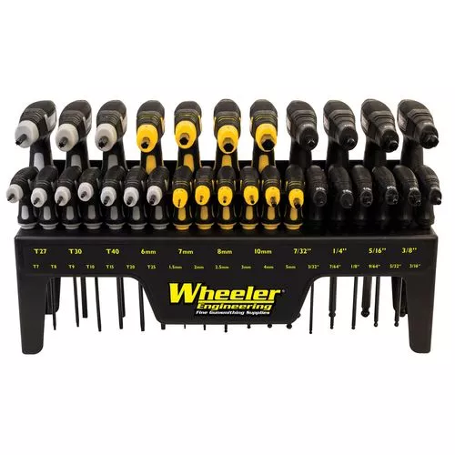 Wheeler 1081957 30 Pc Hex and Torx Set P-Handle Set 0 Pc Hex and Torx Set P-Handle Set