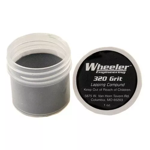 Wheeler 320 Grit Barrel Lapping Compound, 1 oz Jar for Bore Polishing and Easier Cleaning WHE378413