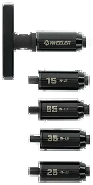 Wheeler F.A.T. Stix Preset Torque Wrench Set Black/Yellow