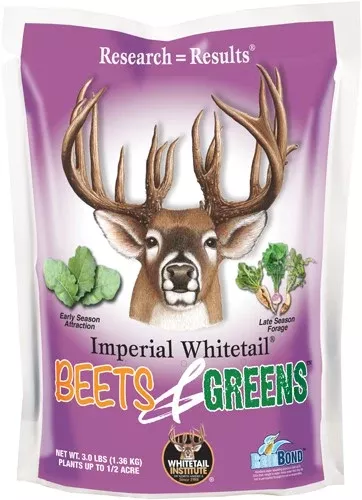 Whitetail Institute Beets & Greens 1/2 Acre 3 lb Fall Food Plot Seed