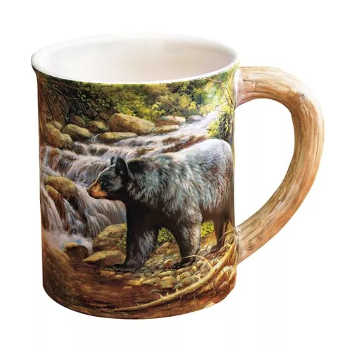 Wild Wings Sculpted MugShadow of the Forest Bear