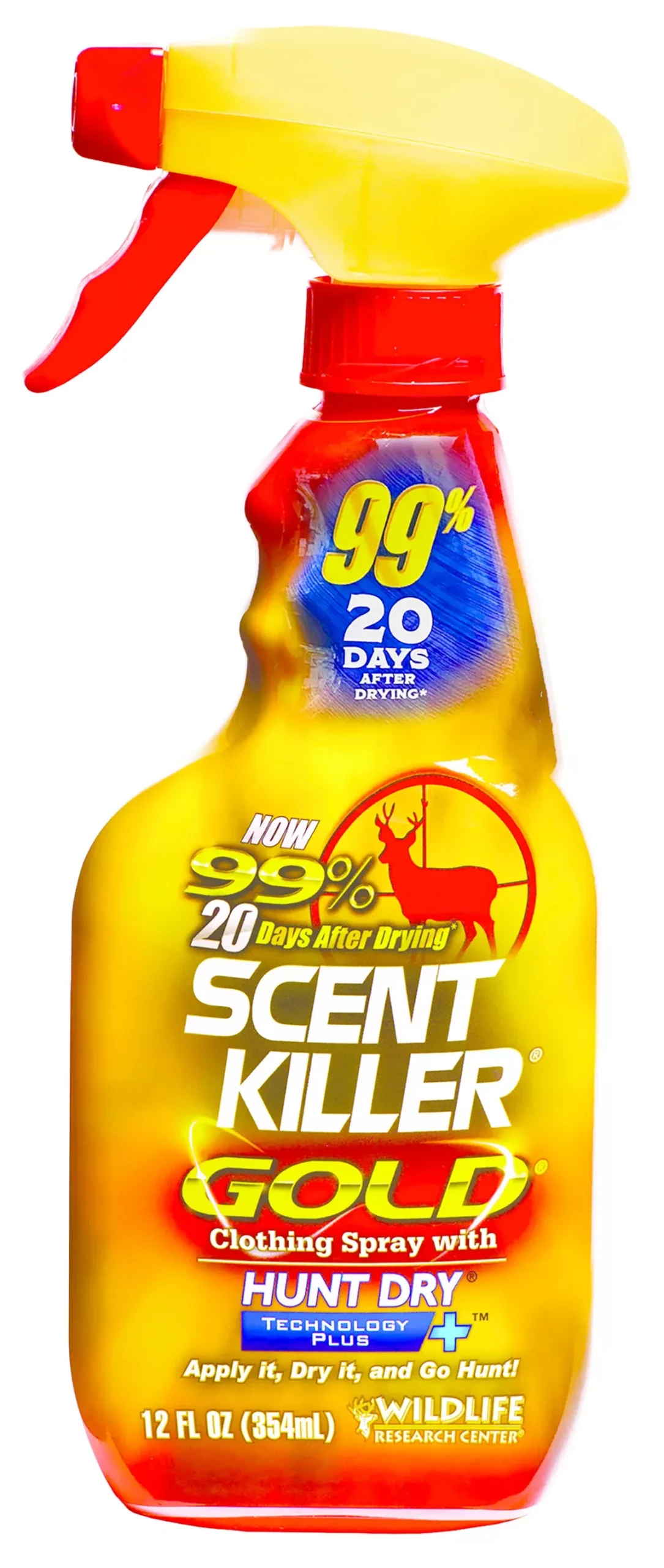 Wildlife Research 1252 Scent Killer GoldOdor Eliminator Odorless Scent 12 oz Trigger Spray