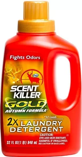 Wildlife Research Scent Killer Gold Autumn Formula Laundry Detergent 32 oz