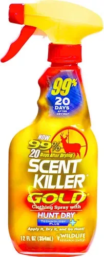 Wildlife Research Scent Killer Gold Spray 12 oz - Case Pack of 6