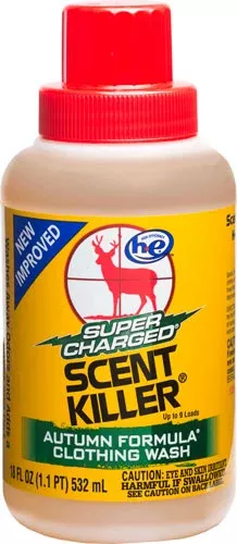 Wildlife Research Super Charged Scent Killer Autumn Formula Clothing Wash 18 fl oz - Case Pack of 6
