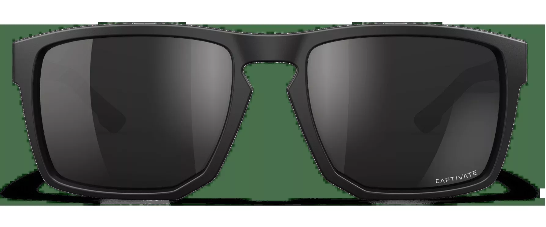 Wiley X Founder CAPTIVATE Black Mirror Lens Matte Black Frame