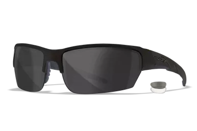 Wiley X Saint Tactical Sunglasses - Matte Black Frame - Smoke Gray & Clear Lenses - CHSAI07