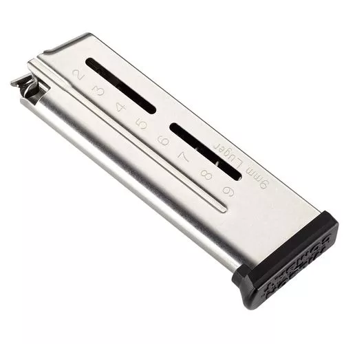 Wilson Combat 1911 ETM Elite Tactical Mag 9mm Luger 1911 Compact 9rd Stainless Detachable