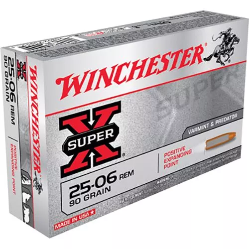 Winchester Ammo Super X 25-06 Rem 90 gr Positive Expanding Point - X25061