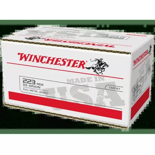 Winchester Ammo USA 223 Rem 55 gr Full Metal Jacket - W223200