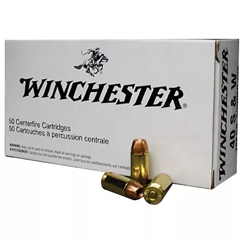 Winchester Ammo USA 40 S&W 180 gr Bonded Jacket Hollow Point - Q4369