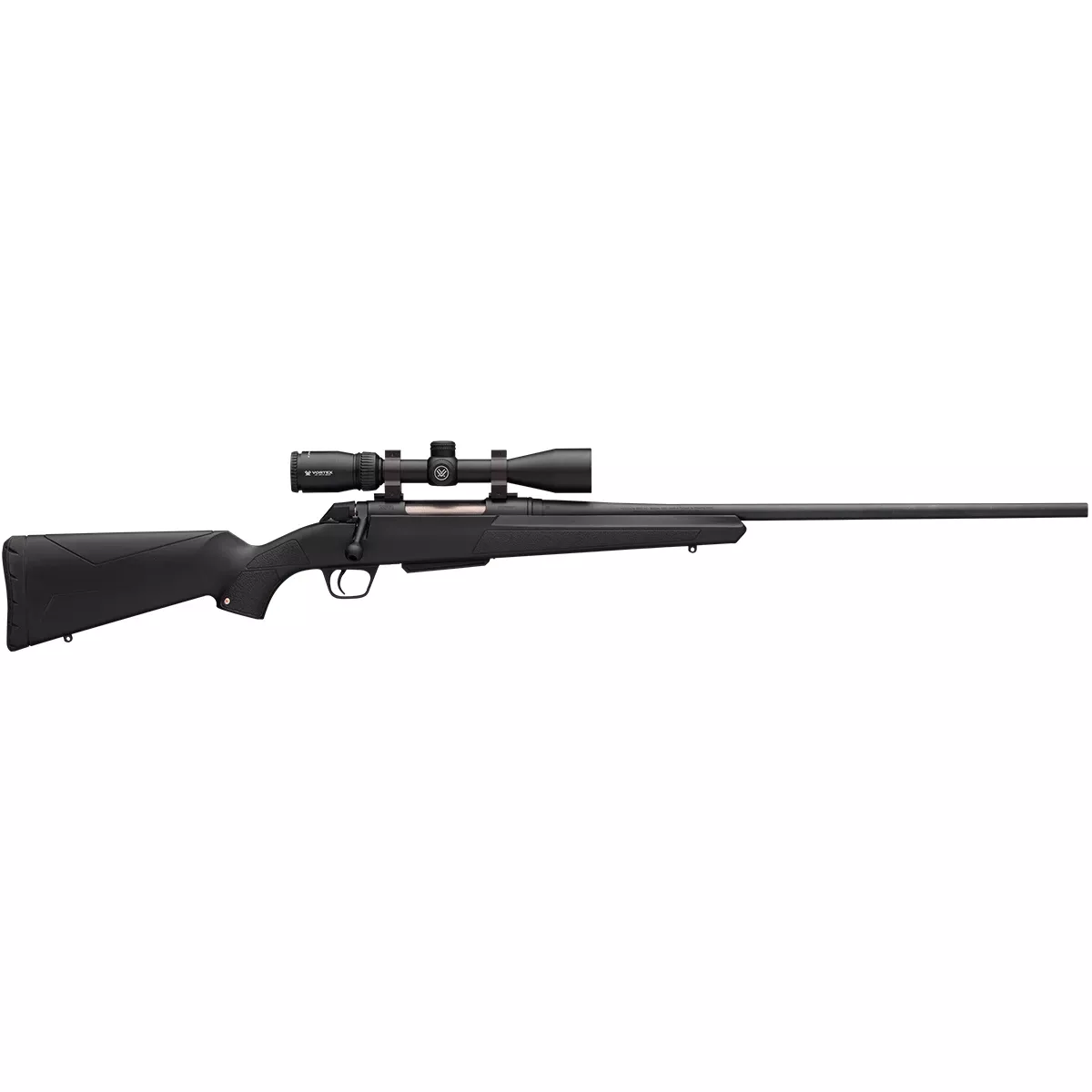 Winchester Guns 535705218 XPR Scope Combo 7mm-08 Rem 3+1 22" Matte Black Synthetic Stock Matte Blued Right Hand Vortex Crossfire II 3-9x40mm