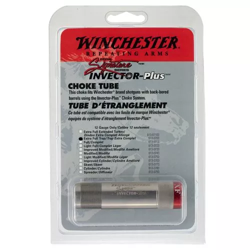 Winchester Guns 6130763 Signature Invector Plus Choke Tube Invector-Plus 12 Gauge Improved Cylinder 17-4 Stainless Steel Stainless