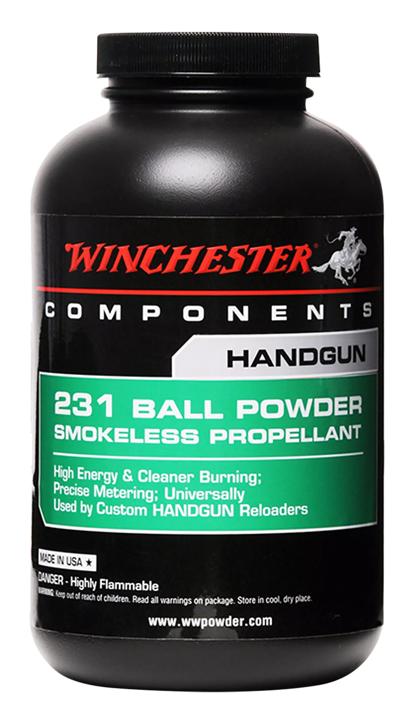 Winchester Powder 2314 Ball Powder 231 Pistol 4 lbs