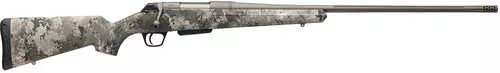 Winchester Repeating Arms 535800233 XPR Extreme 300 Win Mag 3+1 26" Tungsten Cerakote Fluted Threaded Barrel & Drilled & Tapped Steel Receiver, Fixed TrueTimber VSX Synthetic Stock