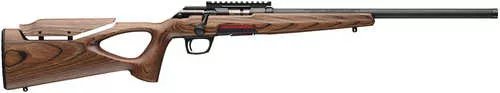 Winchester Repeating Arms Xpert Target 22 LR 10+1 18" Matte Black Threaded Bull Barrel, Matte Black Picatinny Rail Steel Receiver, Gray Adj Comb & LOP Thumbhole Laminate Stock