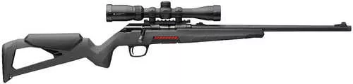 Winchester Repeating Arms Xpert w/Optic Full Size 17 WSM 8+1 16.50" Matte Black Threaded Sporter Barrel, Drilled & Tapped Steel Receiver, Gray Synthetic Molded Stock, Vortex Crossfire II 2-7x32mm Scope